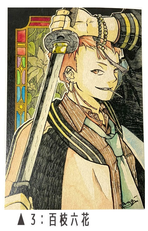 ポストカード5種(一次創作)