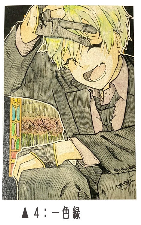 ポストカード5種(一次創作)