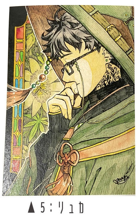 ポストカード5種(一次創作)