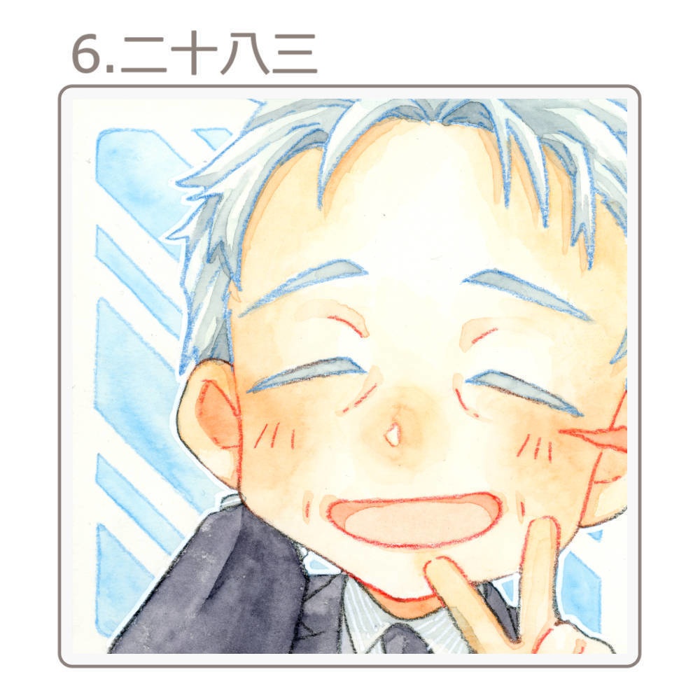 【原画】10×10展(テン・バイ・テン展)出展物 / 全8種