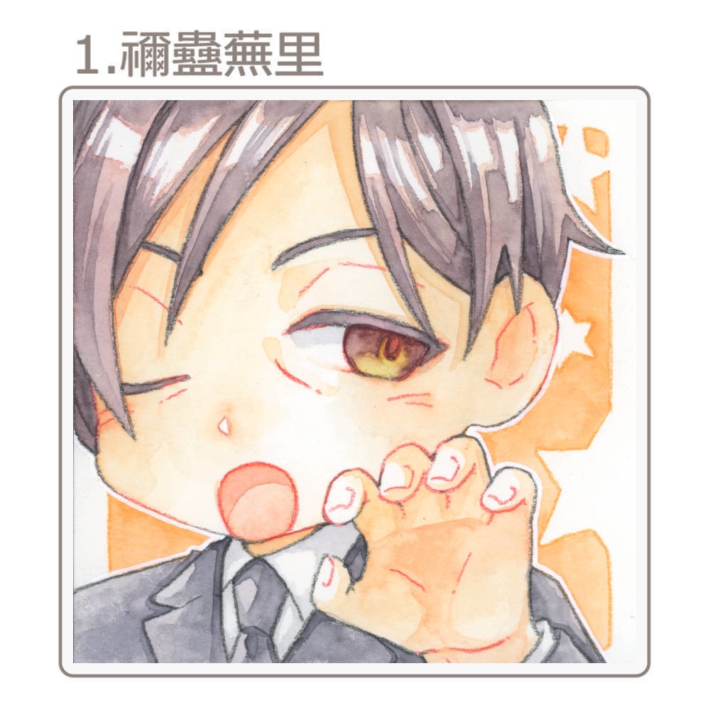 【原画】10×10展(テン・バイ・テン展)出展物 / 全8種