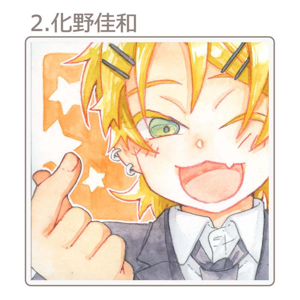 【原画】10×10展(テン・バイ・テン展)出展物 / 全8種
