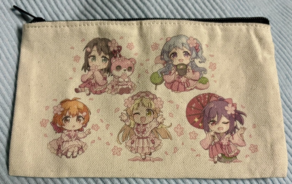 春ハピ布ポーチ