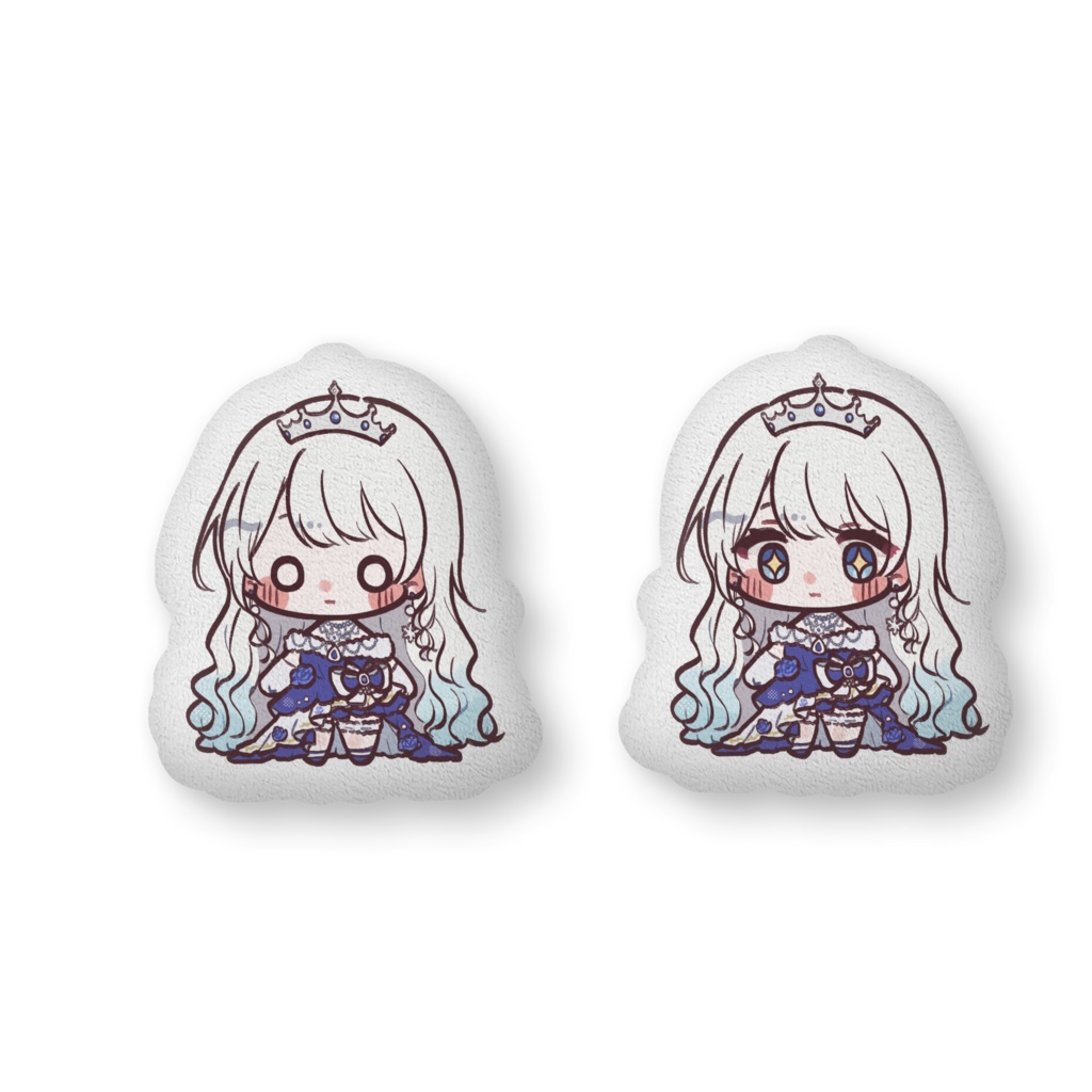 【氷愛雫】両面ふかふかクッション