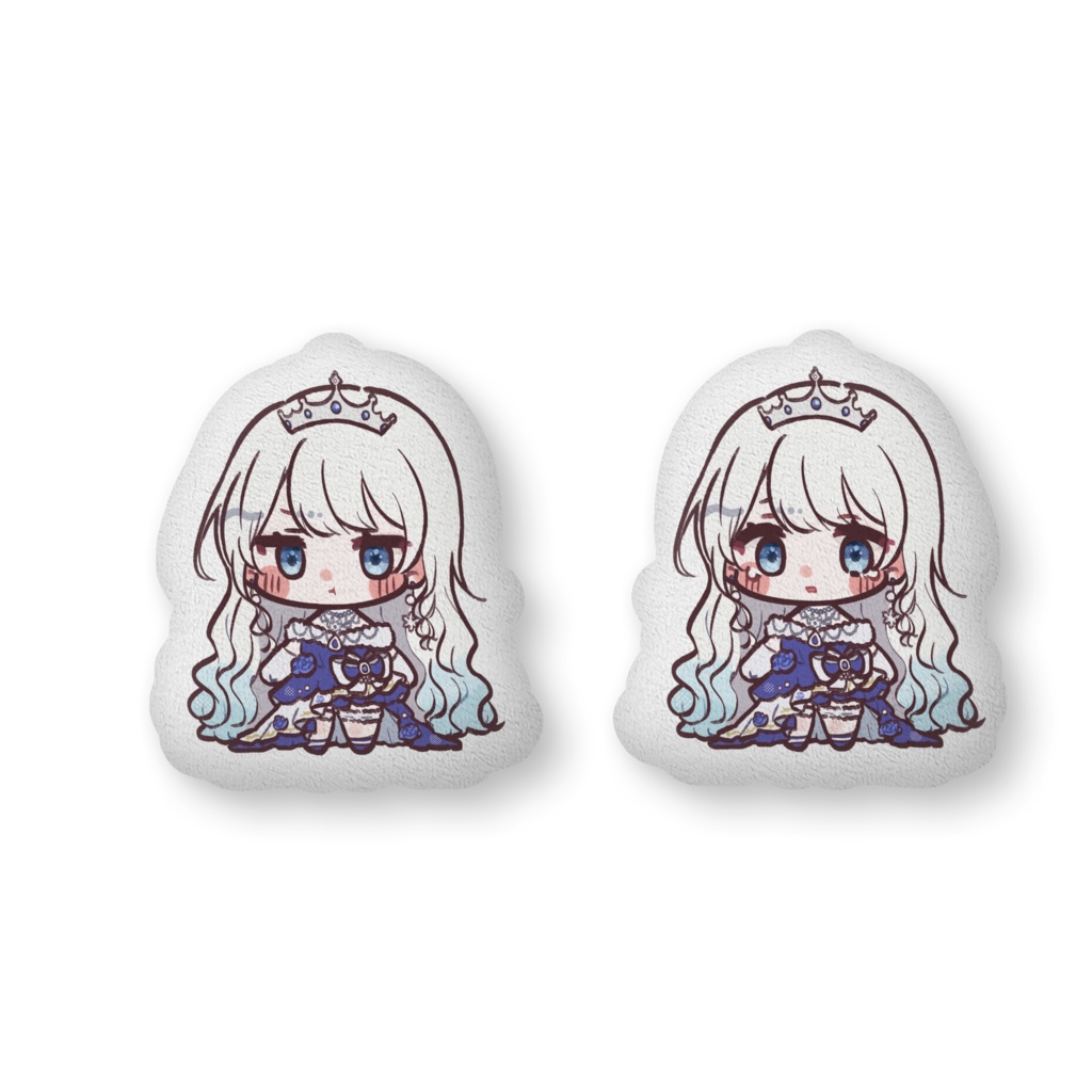 【氷愛雫】両面ふかふかクッション