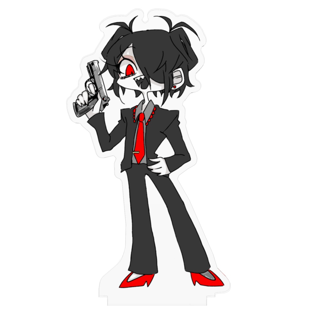 海外アニメっぽい絵柄アクスタ ぎうら