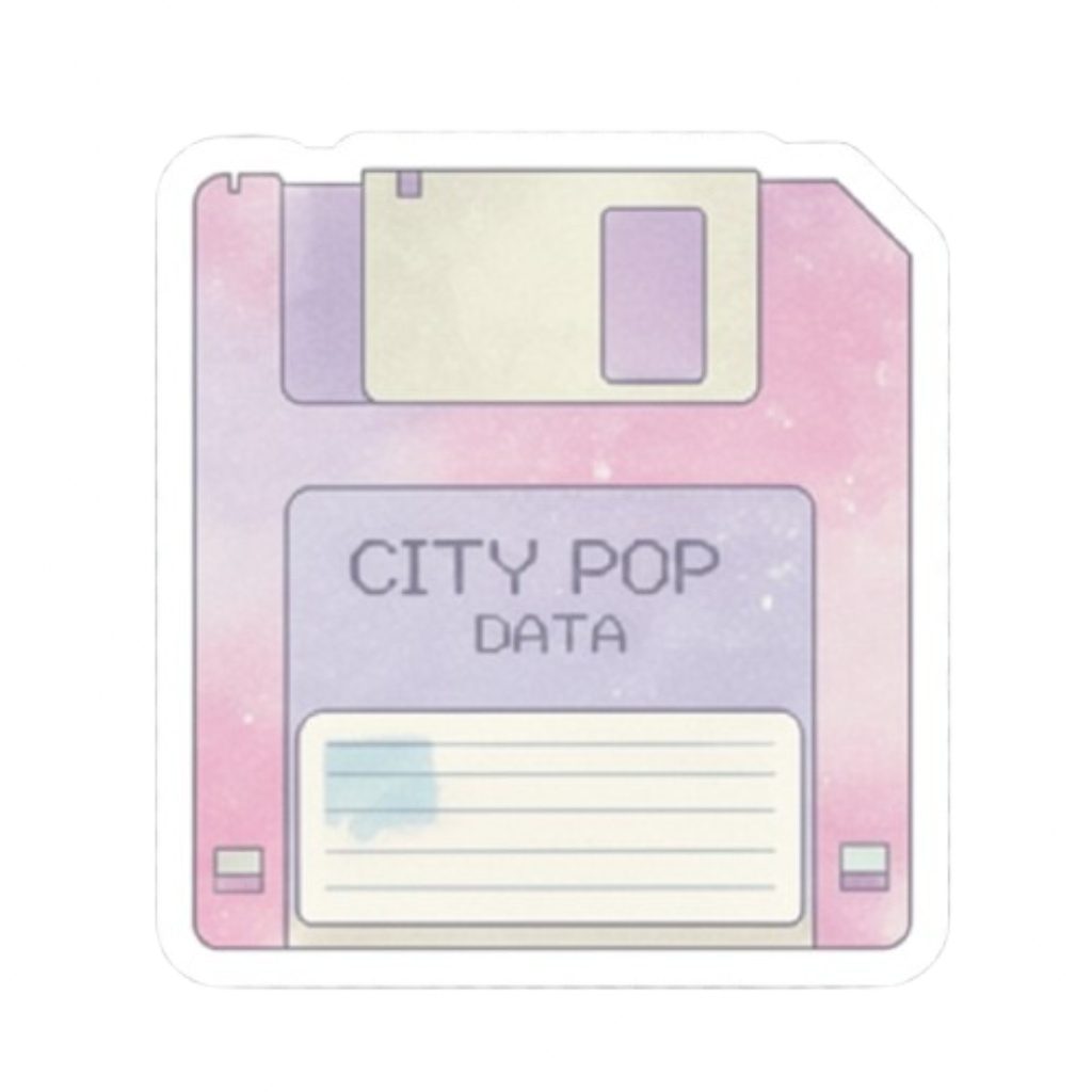 【10点セット】ネオレトロ クリップアートsummer - 90s City Pop Style -