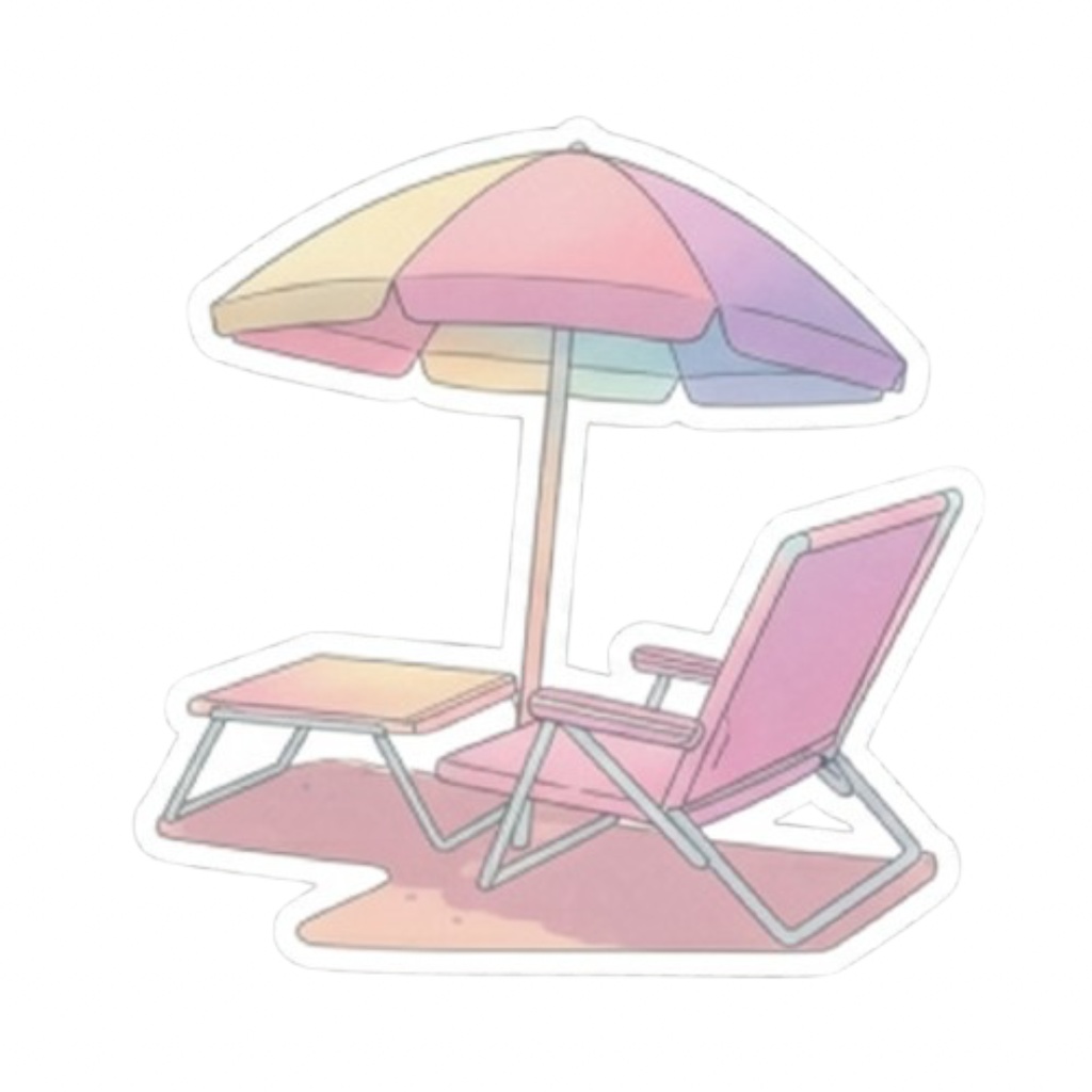 【10点セット】ネオレトロ クリップアートsummer - 90s City Pop Style -