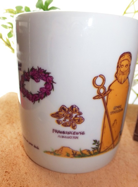 ヘルメス占い貯金箱~卓上に座すヘルメス~