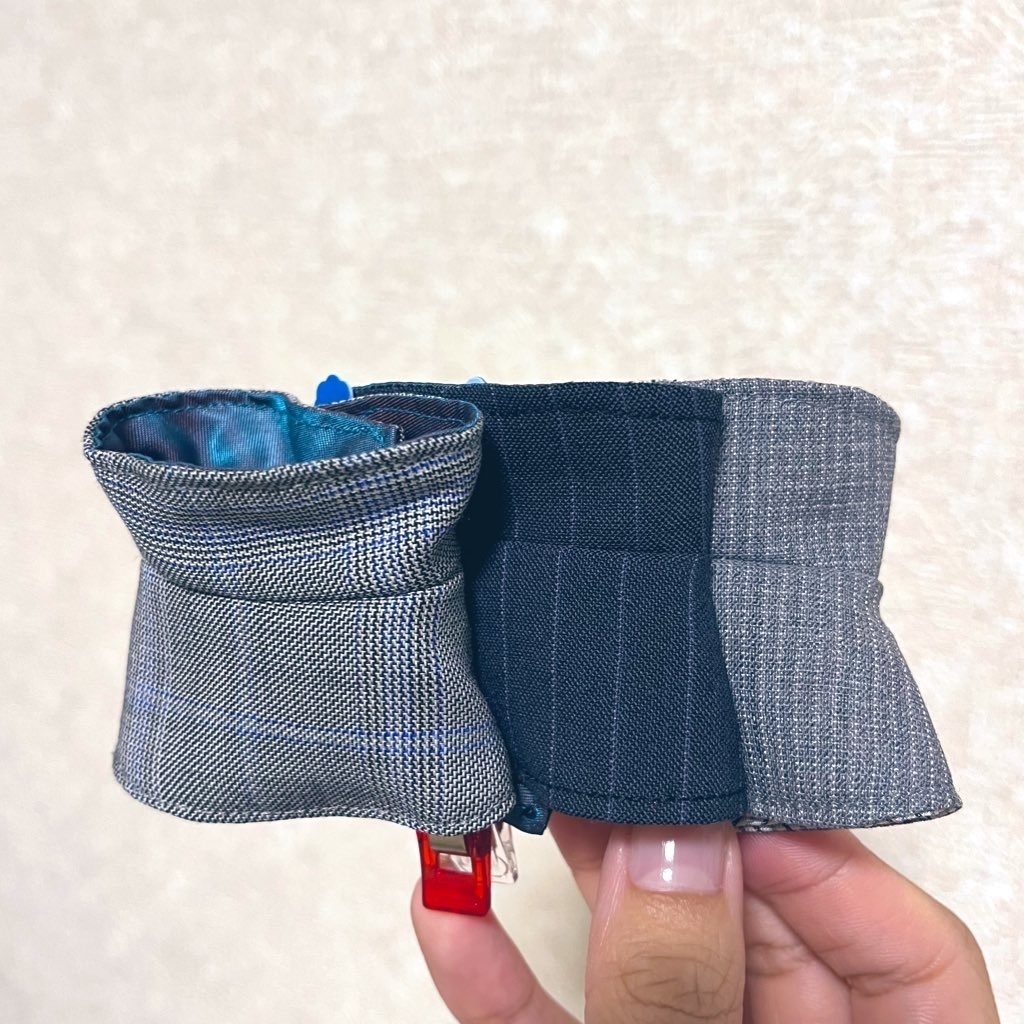 スーツ地の外套