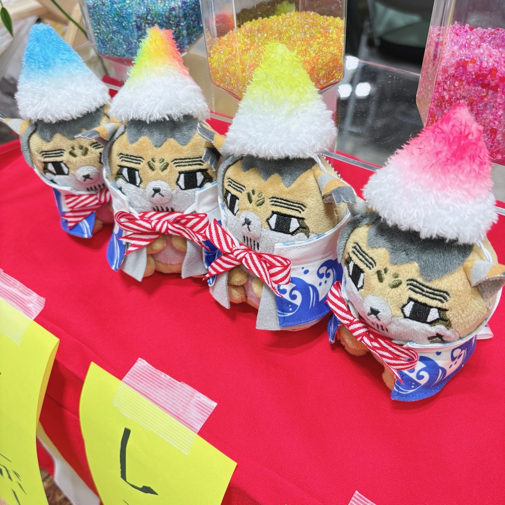 かき氷マント・かき氷帽子カチューシャ