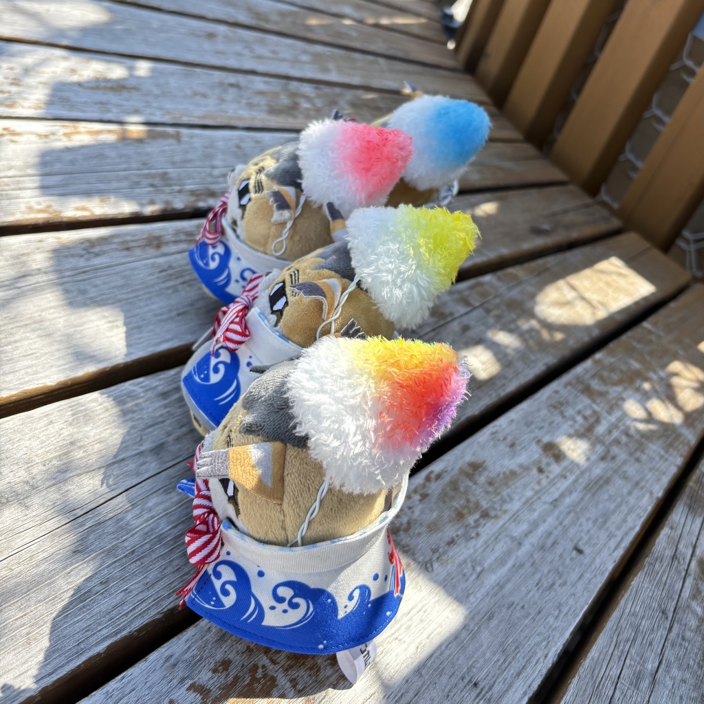 かき氷マント・かき氷帽子カチューシャ