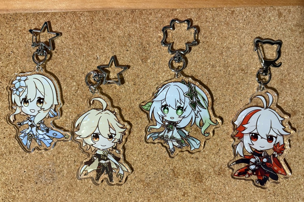 【原神】アクリルキーホルダー