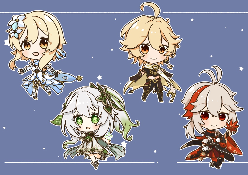 【原神】アクリルキーホルダー