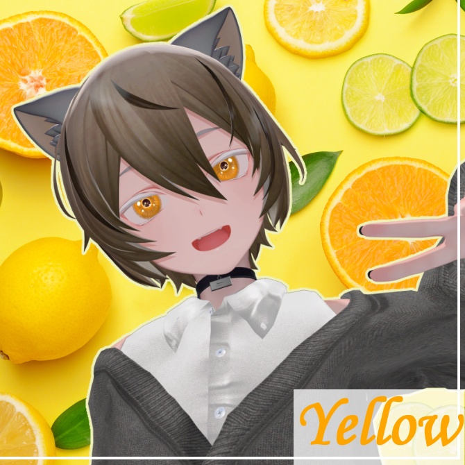 【くうた-Kuuta 】 ゆるふわグラデOdd Eye Texture