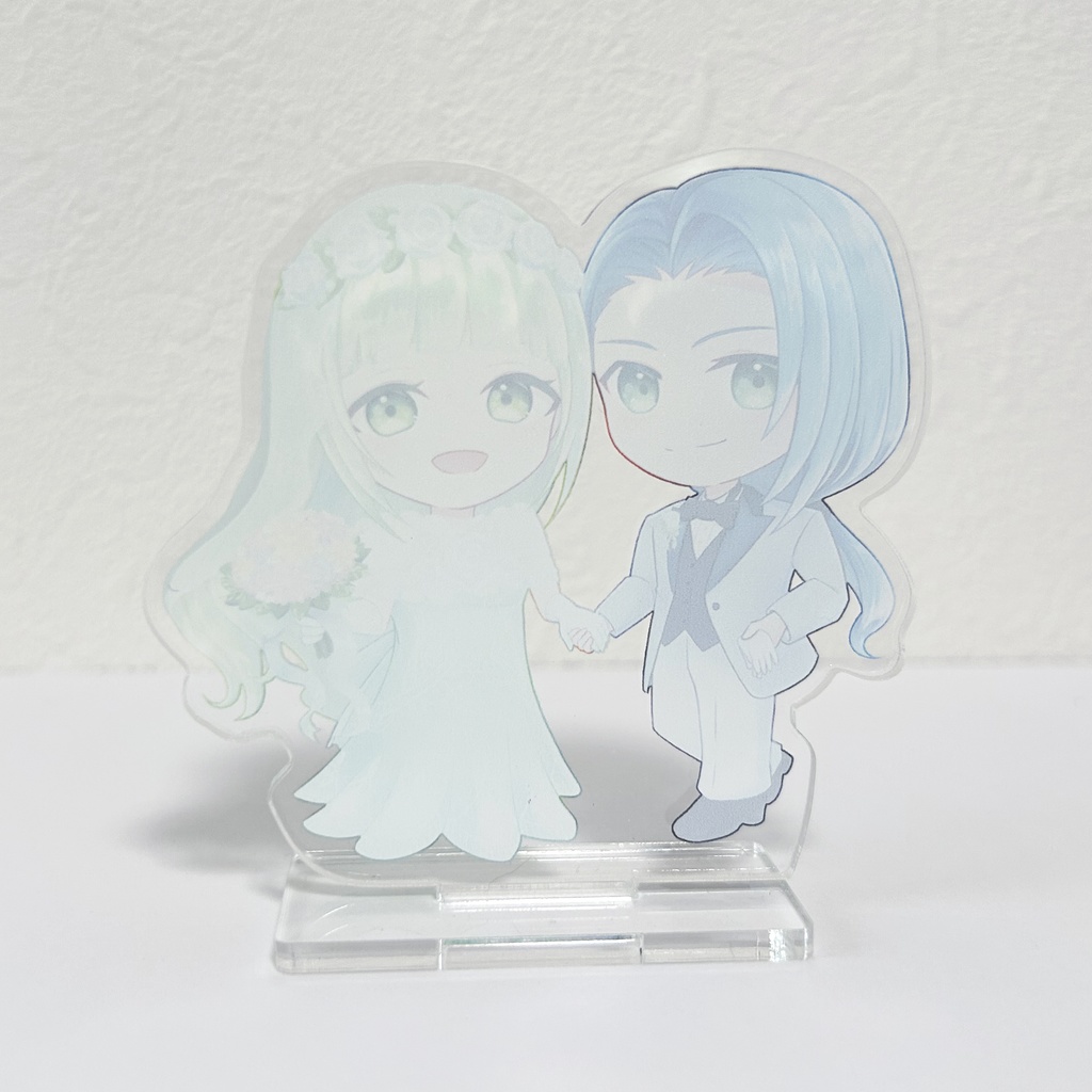 ウェディング柄・ミニキャラアクリルスタンド