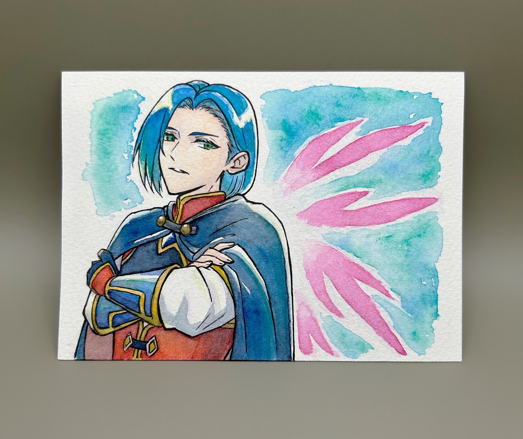 天使体アナログイラスト