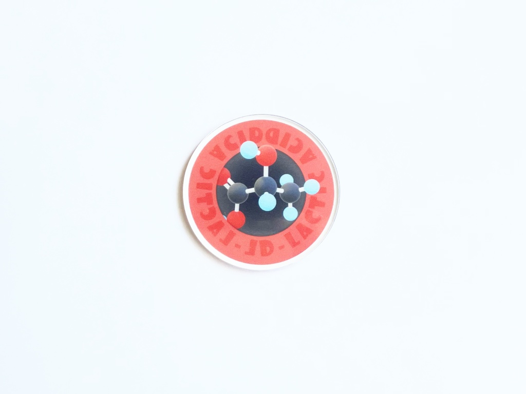 鏡像異性体ステッカー