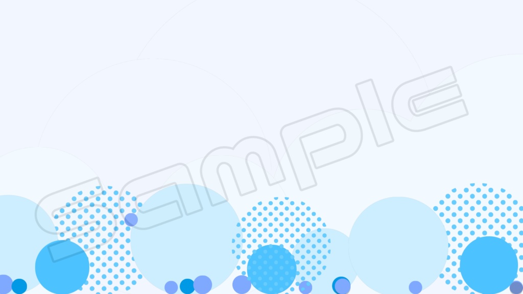 動く配信画面素材【シンプル_サークル】