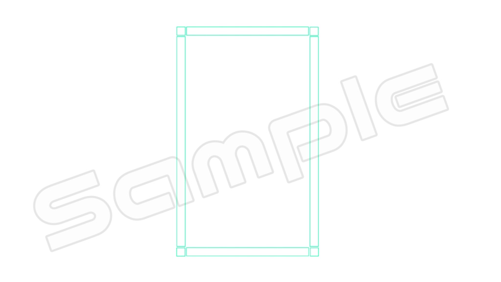 動く配信画面素材【星月夜】【朧月夜】
