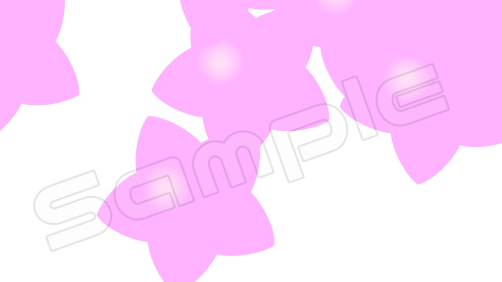 動く配信画面素材【星月夜】【朧月夜】