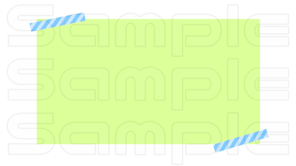 動く配信画面素材【ノート】