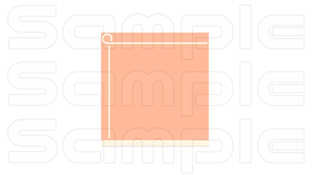 動く配信画面素材【ノート】