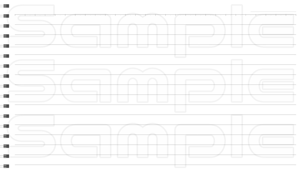 動く配信画面素材【ノート】