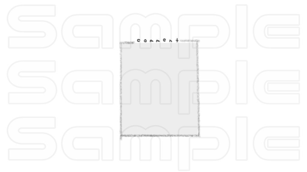 動く配信画面素材【ノート】