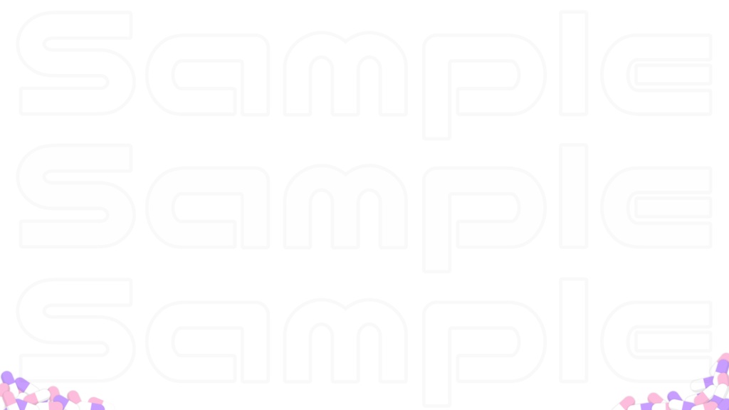 動く配信画面素材【オーバードーズ】