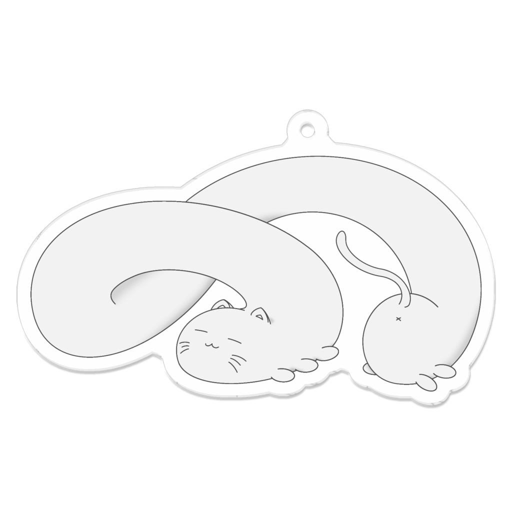 アクリルキーホルダー【うどん】