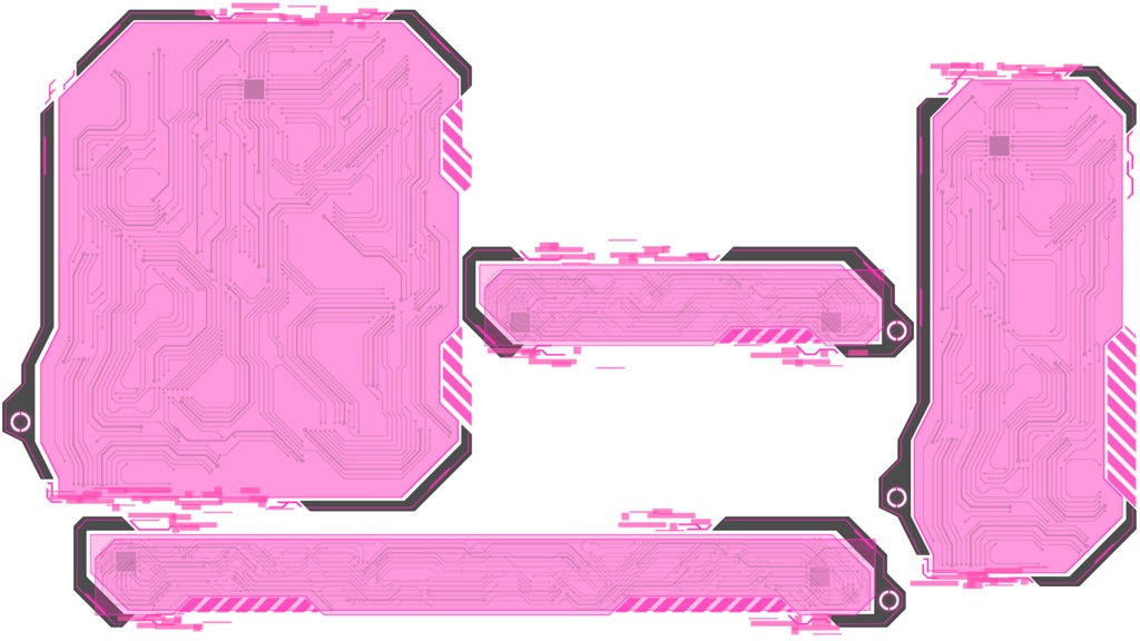 動くコメント枠【デジタルフレーム】