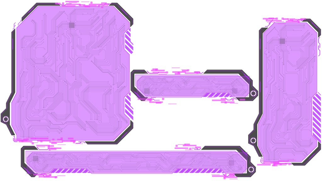 動くコメント枠【デジタルフレーム】