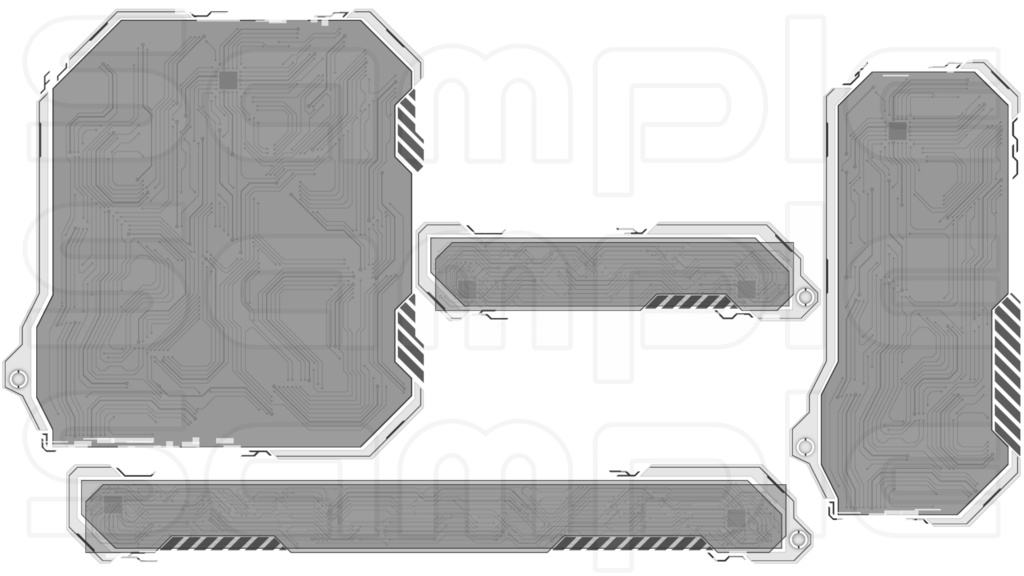 動くコメント枠【デジタルフレーム】