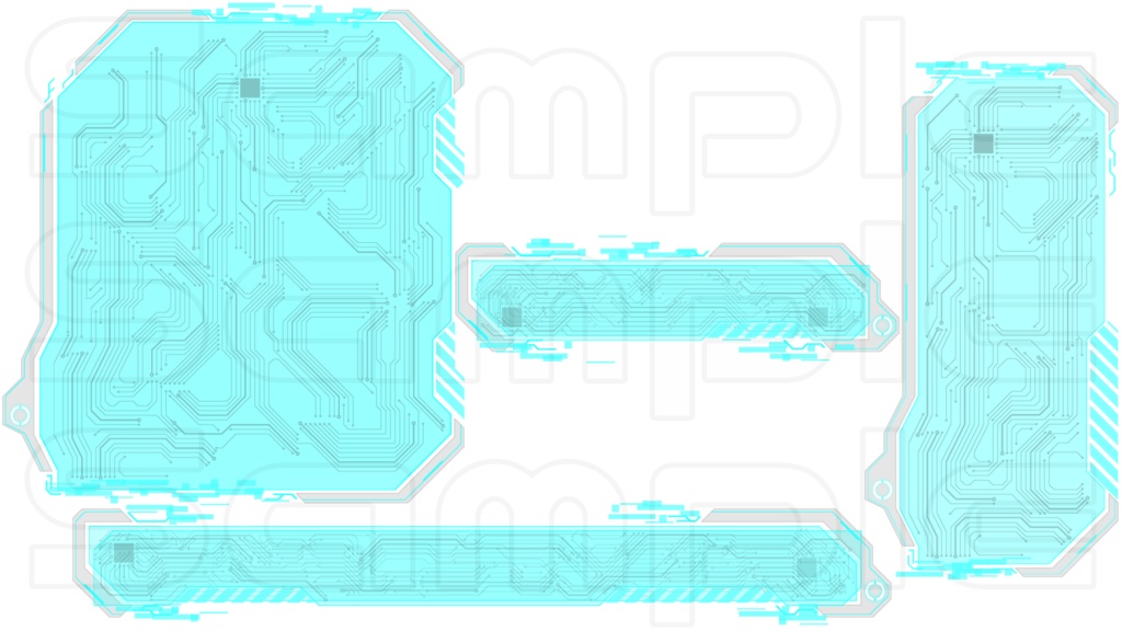 動くコメント枠【デジタルフレーム】