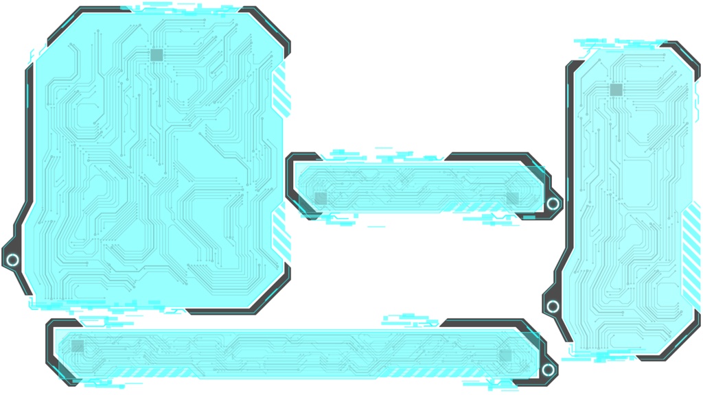 動くコメント枠【デジタルフレーム】