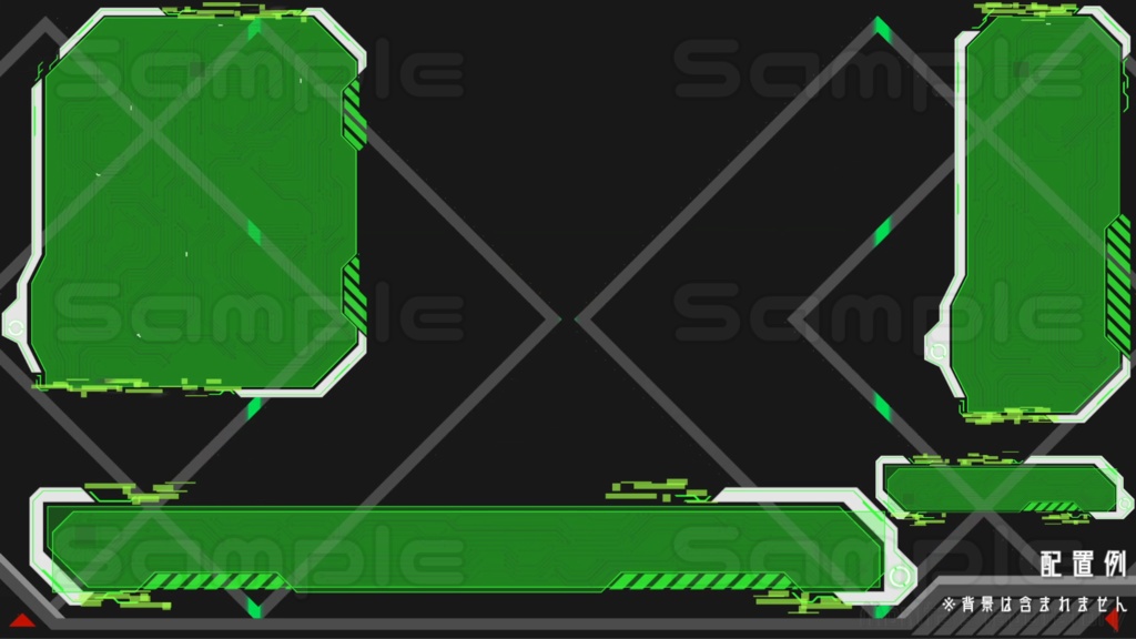 動くコメント枠【デジタルフレーム】