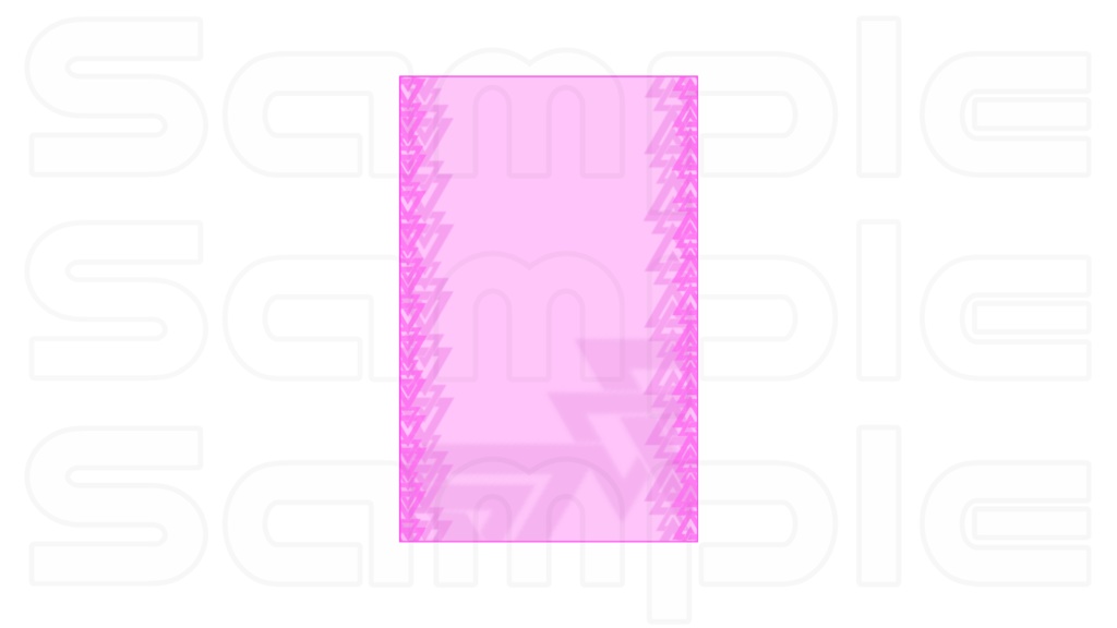 動く配信画面素材【シンプル_トライアングル】