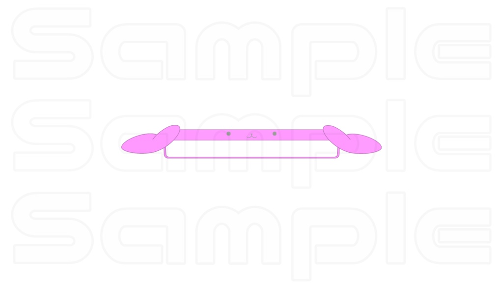 動く配信画面素材【うさぎルーム】