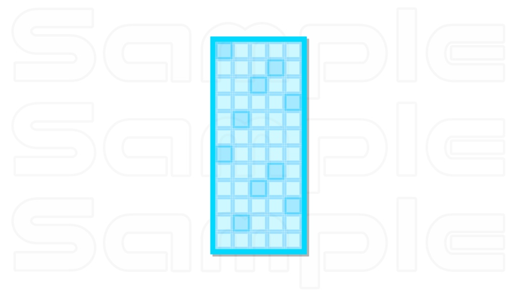 動く配信画面素材【スライドブロック】