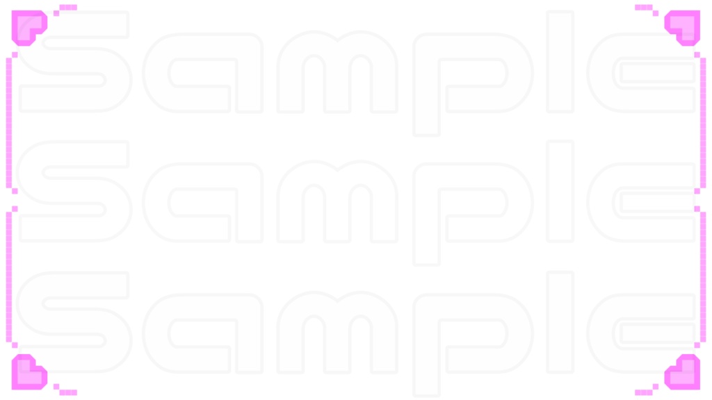 動く配信画面素材【スライドブロック】