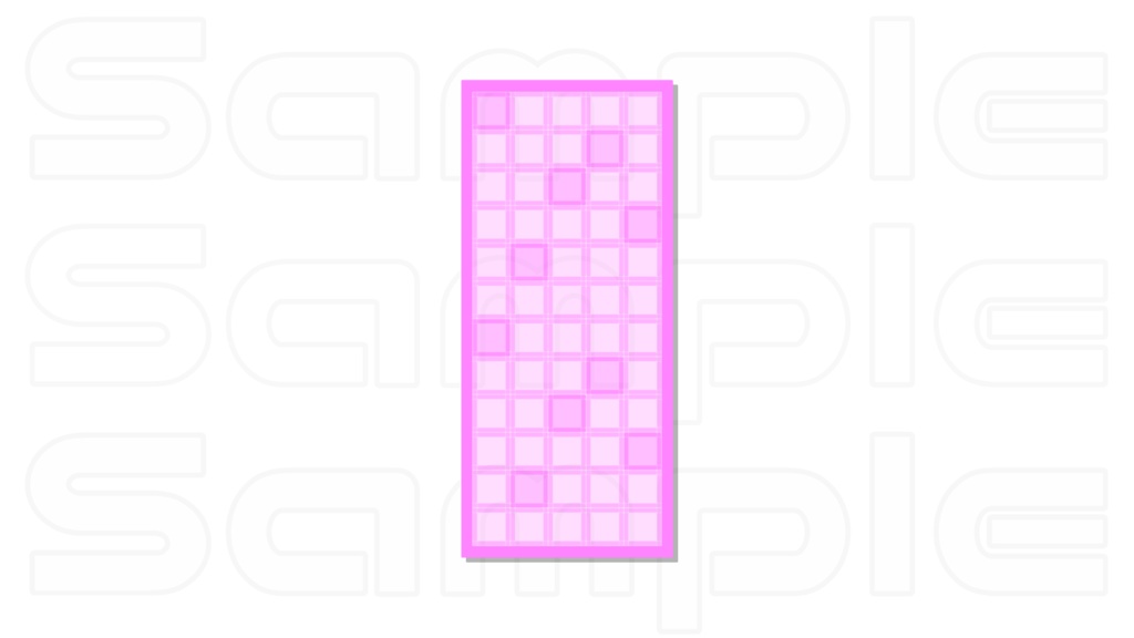 動く配信画面素材【スライドブロック】