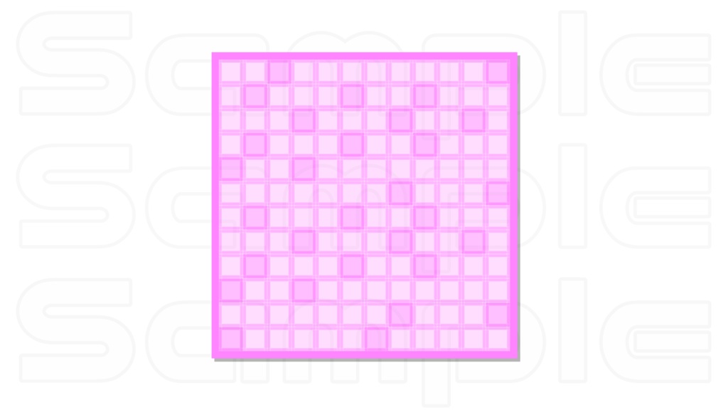 動く配信画面素材【スライドブロック】