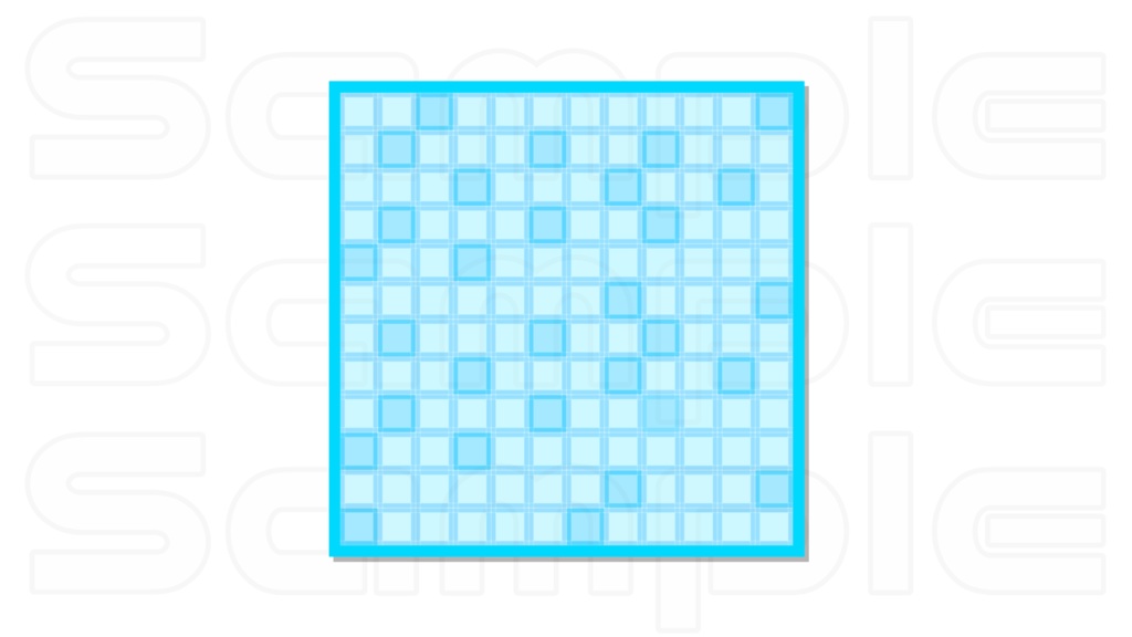 動く配信画面素材【スライドブロック】