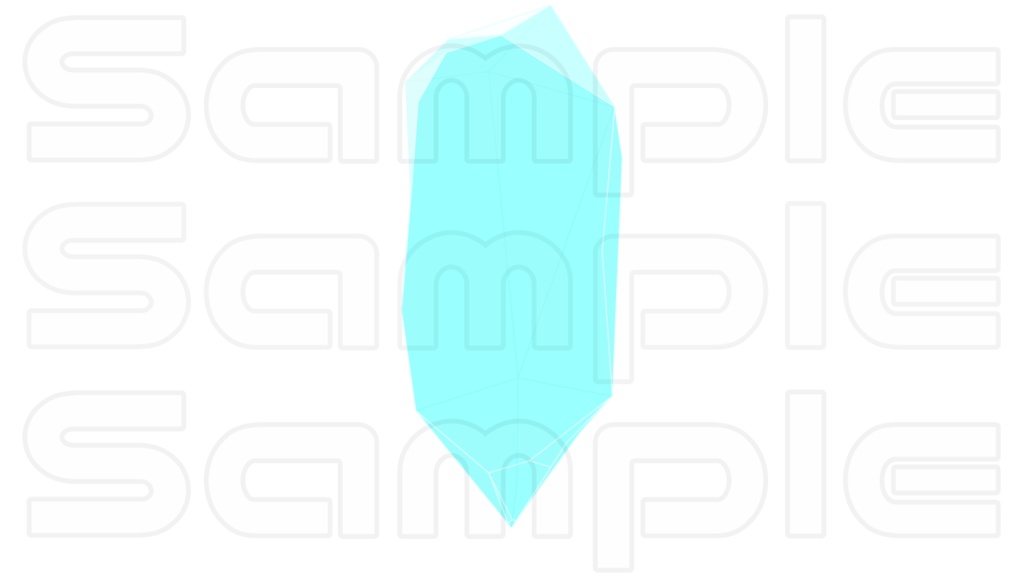 動く配信画面素材【アイスワールド】