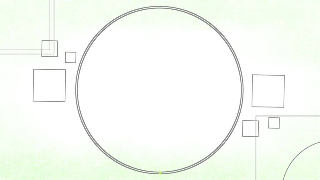 動く配信画面素材【ゆるっとブロック】