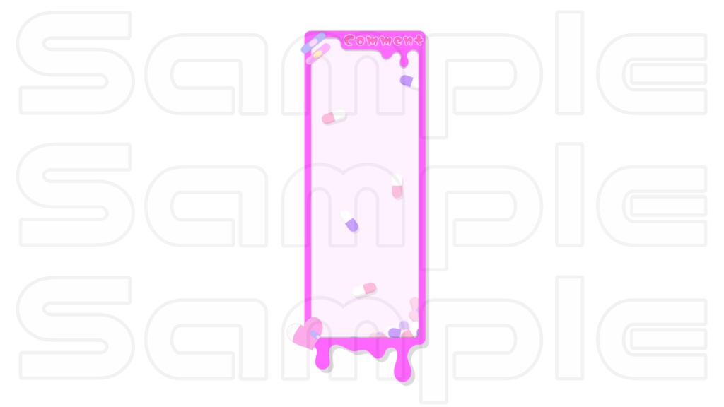 動くコメント枠【おーばーどーず】