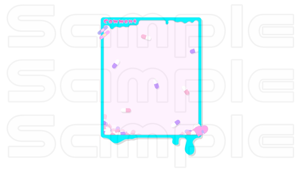 動くコメント枠【おーばーどーず】