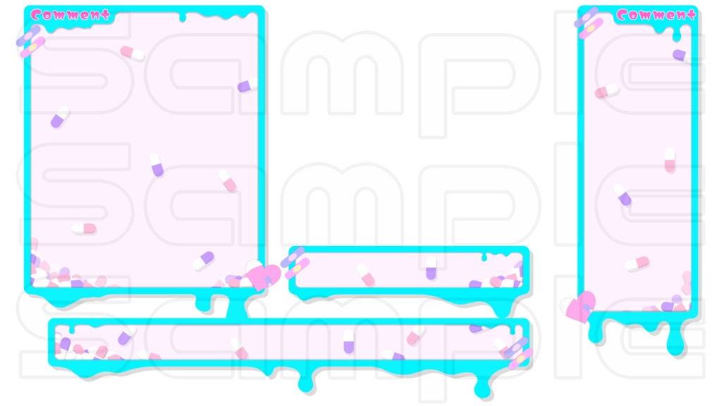 動くコメント枠【おーばーどーず】