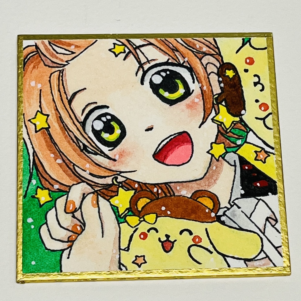 豆色紙FA『凛ちゃん×プリンさん』